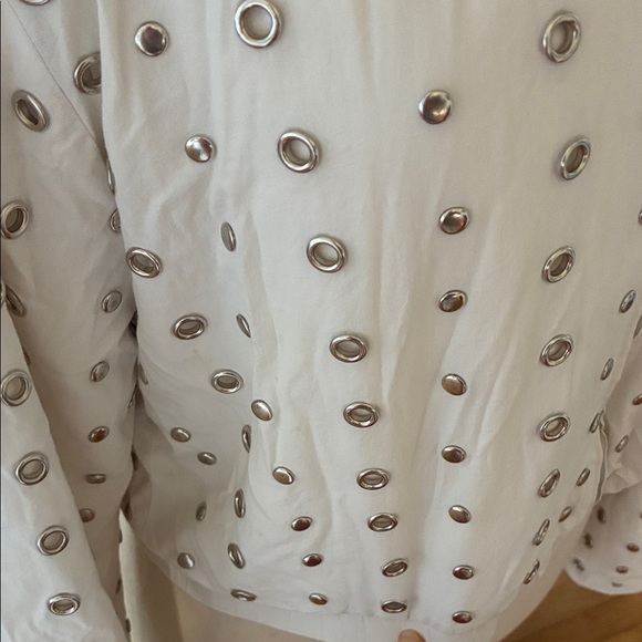 Lovers + Friends Cream Beaded Jacket - Picture 3 of 8